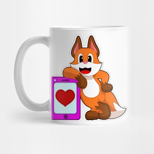 Fox Heart Mug